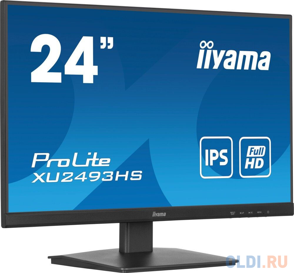 LCD IIYAMA 23.8'' XU2493HS-B6 черный {IPS 1920x1080 100Hz 250cd HDMI DisplayPort M/M}