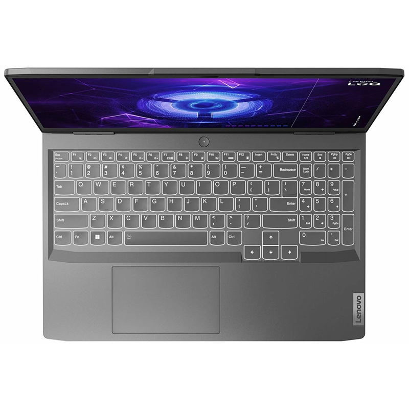 Ноутбук Lenovo LOQ 15IRH8 82XV00QURK (Русская раскладка) (Intel Core i5-12450H 2.0GHz/16384Mb/512Gb SSD/nVidia GeForce RTX 4050 6144Mb/Wi-Fi/Cam/15.6/1920x1080/No OS)