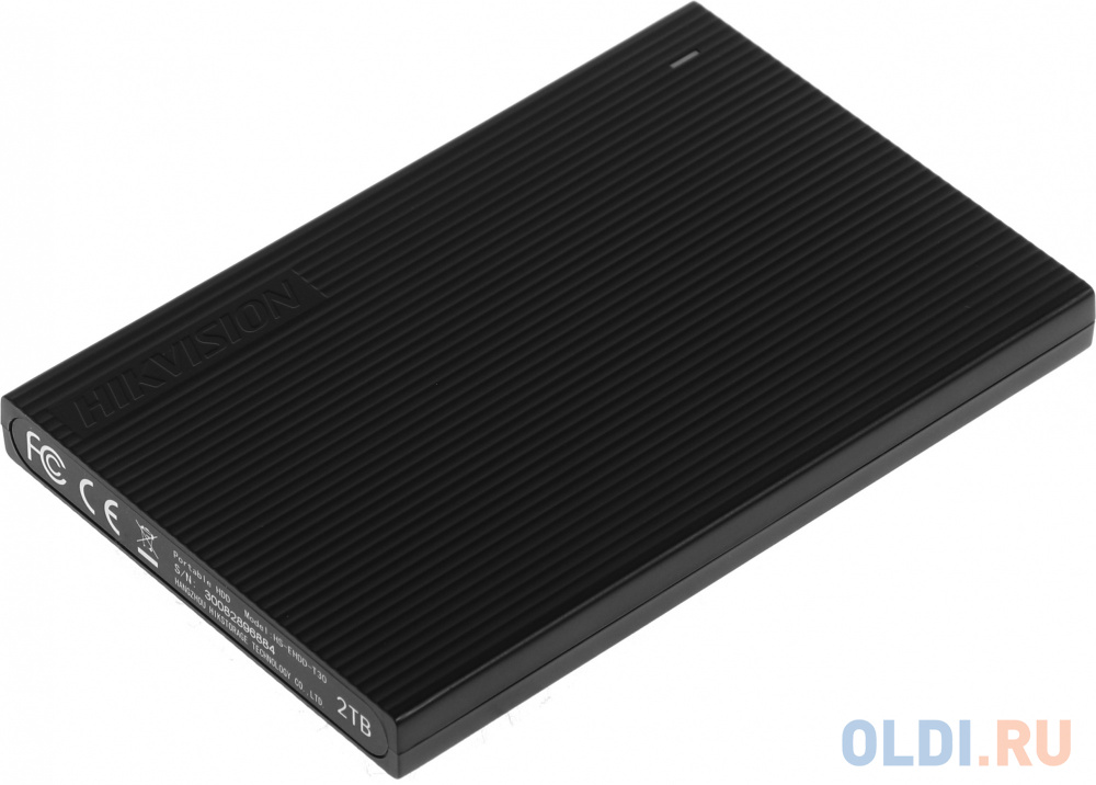 Внешний диск HDD  Hikvision T30 HS-EHDD-T30 2T Black, 2ТБ, черный