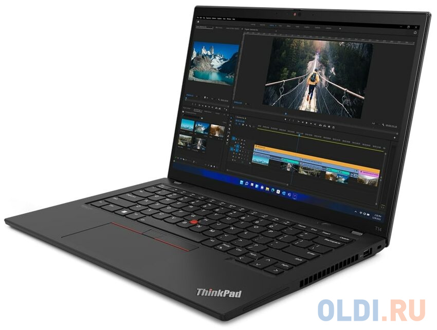 Ноутбук Lenovo ThinkPad T14 Gen 3 14" 1920x1200 Intel Core i5-1235U SSD 512 Gb 16Gb WiFi (802.11 b/g/n/ac/ax) Bluetooth 5.1 Intel Iris Xe Graphic