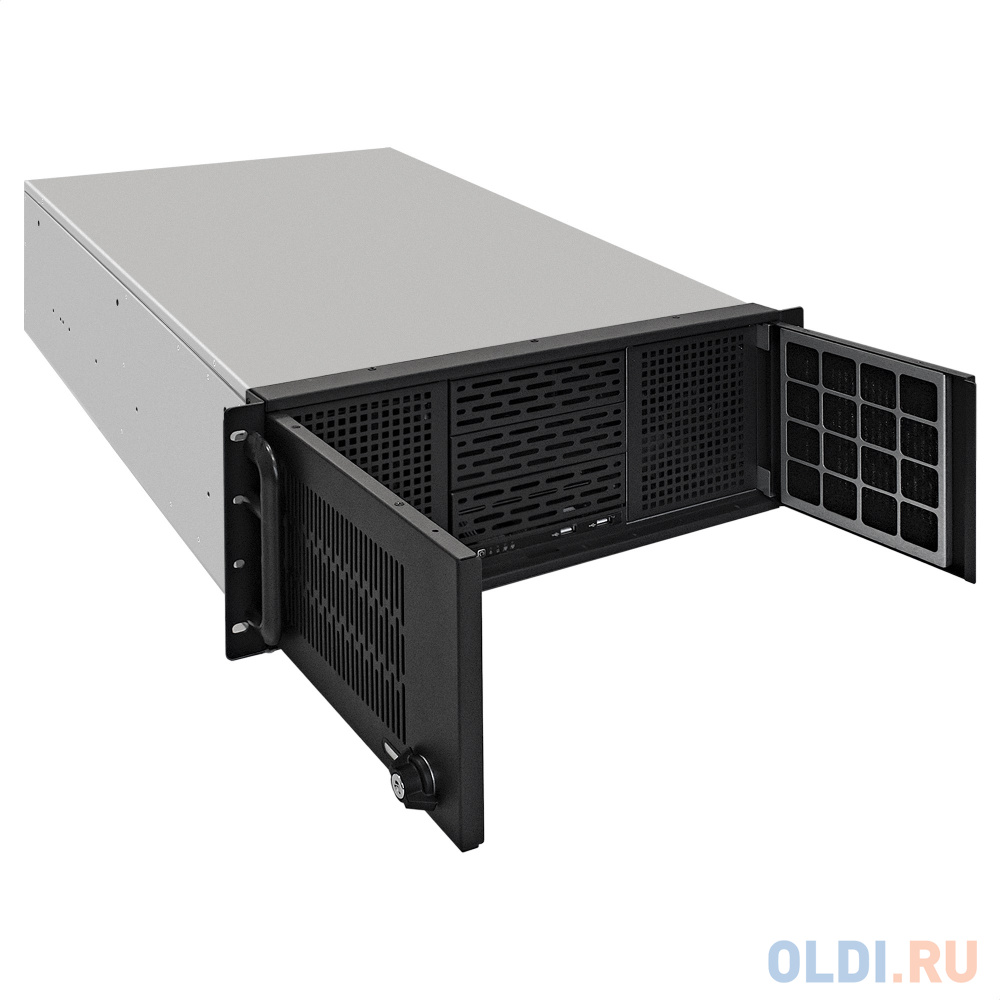 Серверный корпус ExeGate Pro 4U650-010/4U4139L <RM 19", высота 4U, глубина 650, БП 700RADS, USB> в Москвe