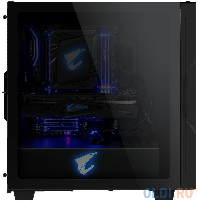 Корпус ATX GigaByte GB-AC300G Без БП чёрный