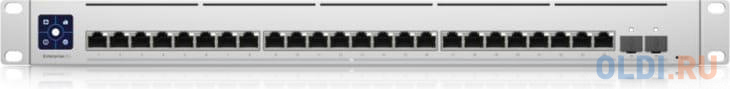 UniFi Switch Enterprise XG 24 Коммутатор в стойку, 24х 10G RJ45, 2х 25G SFP28 в Москвe