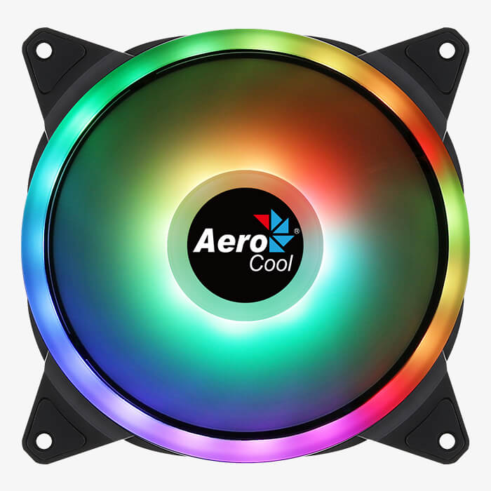 Вентилятор AeroCool Duo 14 ARGB 6-pin, 140 мм, 1000rpm, 23.2 дБ, 6-pin, 1шт, ARGB (4710562752595)