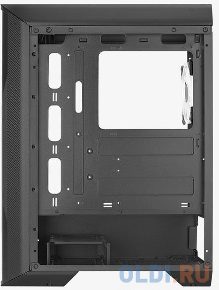 Корпус ATX Aerocool Splinter Duo-G-BK-v1 Без БП чёрный 4711099470327