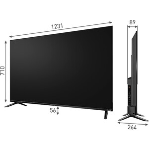 Телевизор MAUNFELD MLT55USD02 (55'', 4K, 60Гц, SmartTV, Android, WiFi) в Москвe