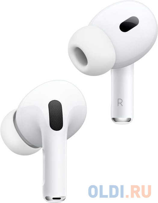 Гарнитура внутриканальные Apple AirPods Pro 2 2023 USB-C A3047/A3048/A2968 белый беспроводные bluetooth в ушной раковине (MTJV3AM/A)