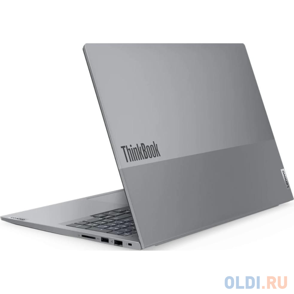 Ноутбук/ Lenovo ThinkBook 16 G6  IRL 16" WUXGA (1920x1200) IPS 300nits, i5-13420H, 8GB, 512GB_SSD, HD Cam,  71Wh, 11AX (2x2) & BT 5.2, NO_OS,