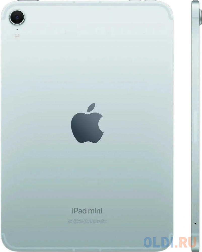 Планшет Apple iPad mini 2024 A2995 A17 Pro 6С RAM8Gb ROM256Gb 8.3" IPS 2266x1488 5G eSIM iOS сияющая звезда 12Mpix 12Mpix BT WiFi 9hr