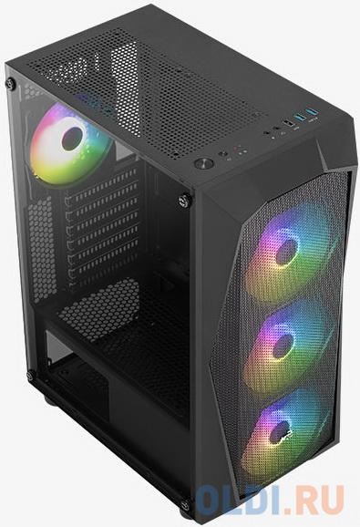 Корпус ATX Aerocool FALCON- Без БП чёрный