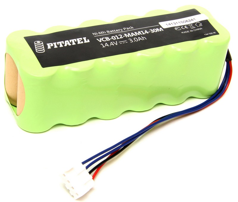 Аккумулятор Pitatel для Mamirobot K3/K5/K7, 14.4V, 3000mAh, салатовый (VCB-012-MAM14-30M) в Москвe