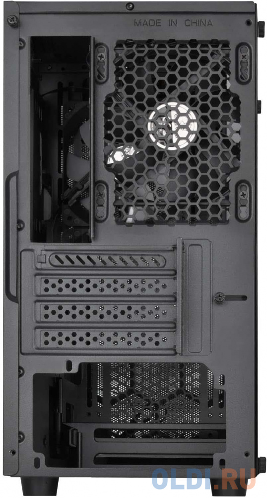 Корпус microATX SilverStone Precision Без БП чёрный