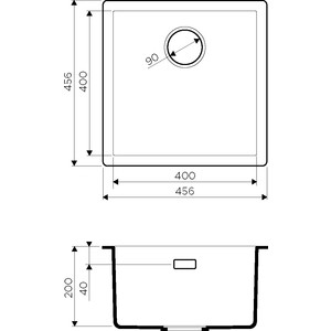 Кухонная мойка Omoikiri Yamakawa 45-U/I WH белая (4993784)