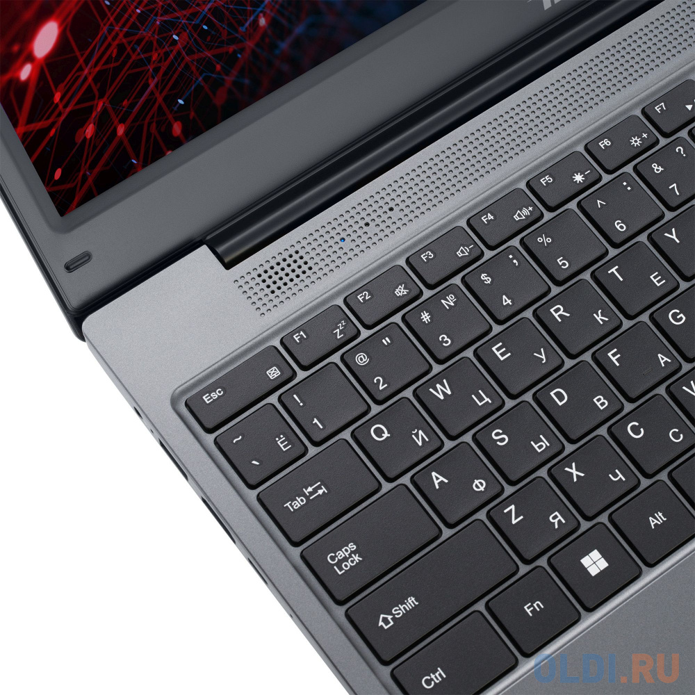 Ноутбук IRU Калибр 14TLH Core i3 1115G4 8Gb SSD512Gb Intel Iris Xe 14.1" IPS FHD (1920x1080) Free DOS grey WiFi BT Cam 4500mAh (1976591)