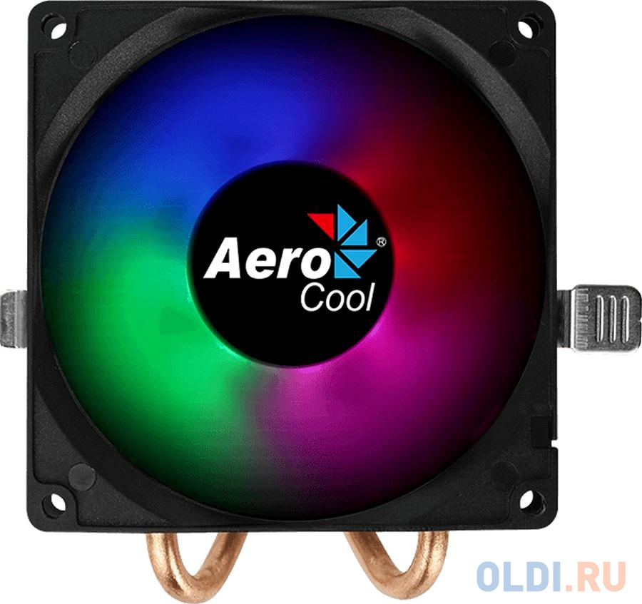 Устройство охлаждения(кулер) Aerocool Air Frost 2 Soc-FM2+/AM2+/AM3+/AM4/1150/1151/1155/2011/ 3-pin 26dB Al+Cu 110W 250gr LED Ret