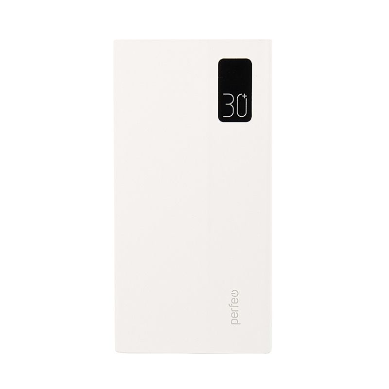 Внешний аккумулятор Perfeo Power Bank Mountains 30000mAh White PF_D0162 в Москвe