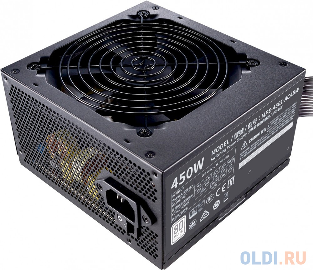 Блок питания Cooler Master MWE White V2 450 Вт