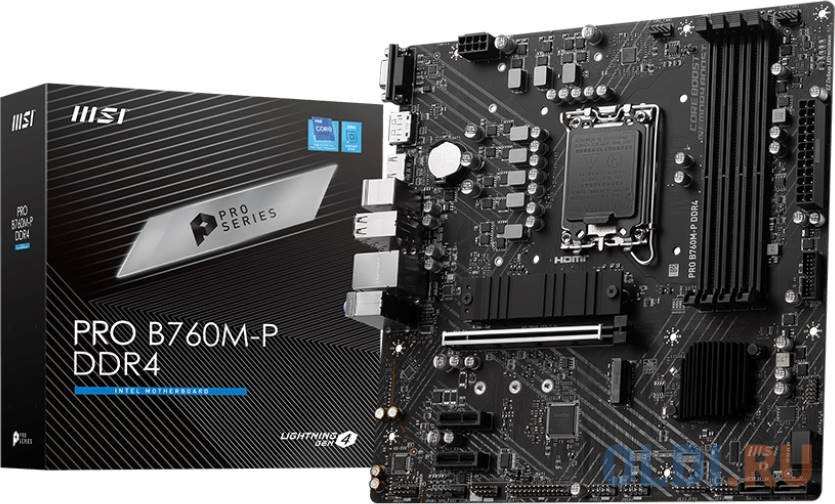 Материнская плата MSI PRO B760M-P DDR4 в Москвe