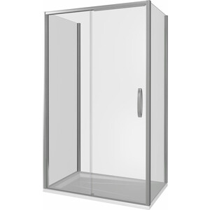 Душевой уголок Good Door Antares WTW+SP+SP 130х100 прозрачный, хром в Москвe