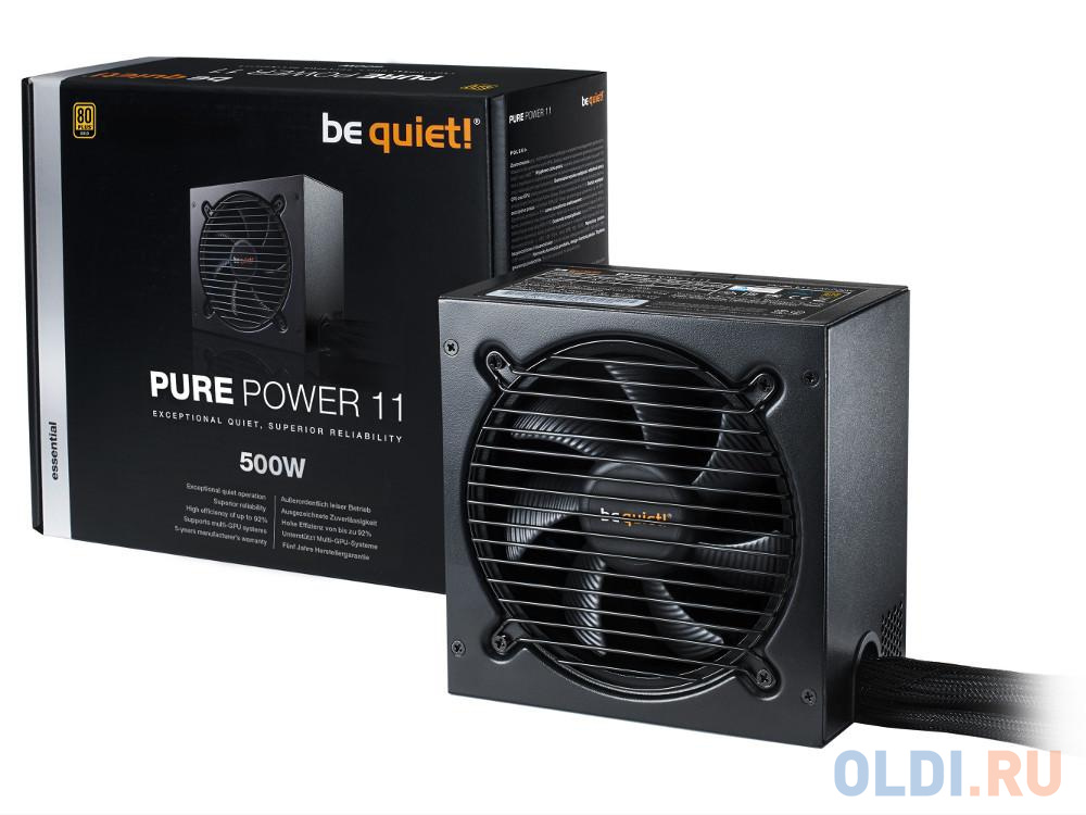 Блок питания Be quiet PURE POWER 11 500W 500 Вт