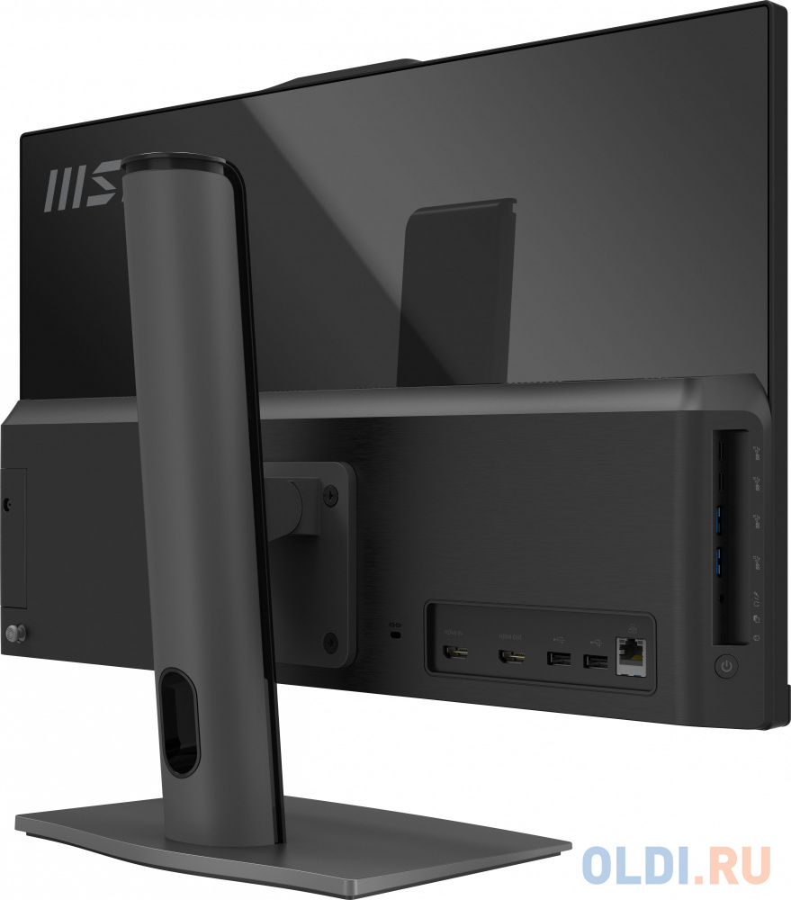 Моноблок MSI Modern AM242P 12M-668XRU 23.8" Full HD i7 1260P (2.1) 16Gb SSD512Gb Iris Xe noOS GbitEth WiFi BT 120W клавиатура мышь Cam черный 192 в Москвe