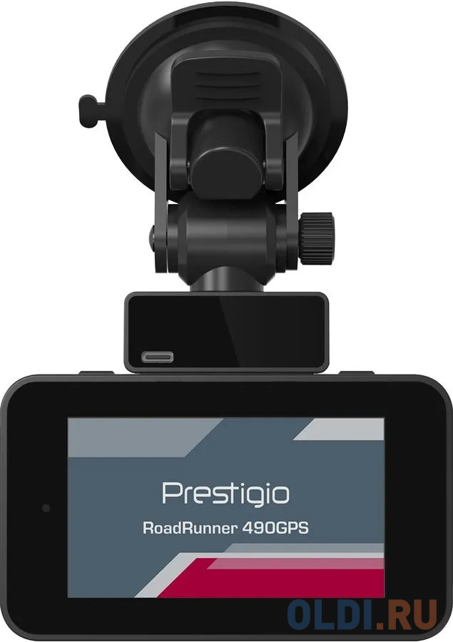 Prestigio RoadRunner 490GPS, 3.0'' IPS(640x360), touchscreen, UHD 4K 3840x2160@30fps, WQHD 2.5K 2560x1440@60fps, NTK96670, 8 MP CMOS Sony St