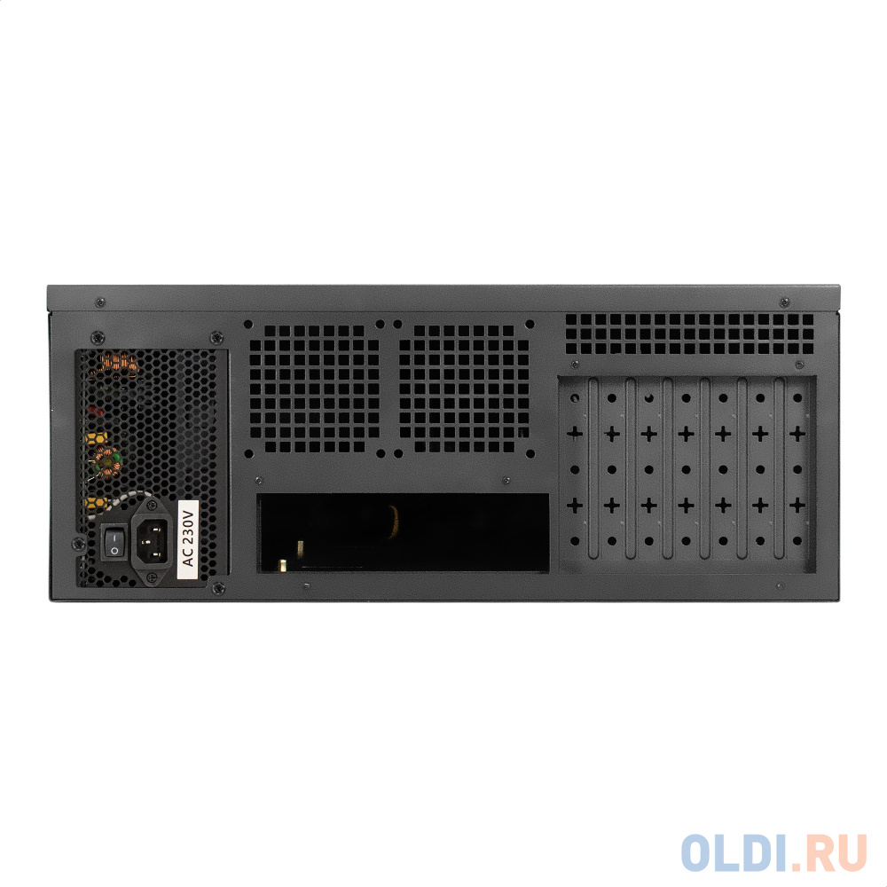 Серверный корпус ExeGate Pro 4U450-17 <RM 19", высота 4U, глубина 450, БП 1100PPH-SE 80 PLUS® Bronze, 2*USB>
