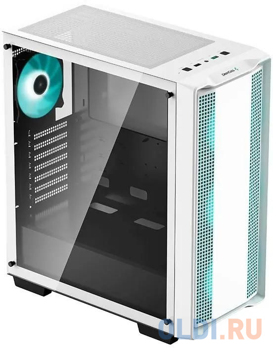 Корпус ПК без блока питания/ Deepcool Case CC560-WH-100034 WHITE NO FAN Edition