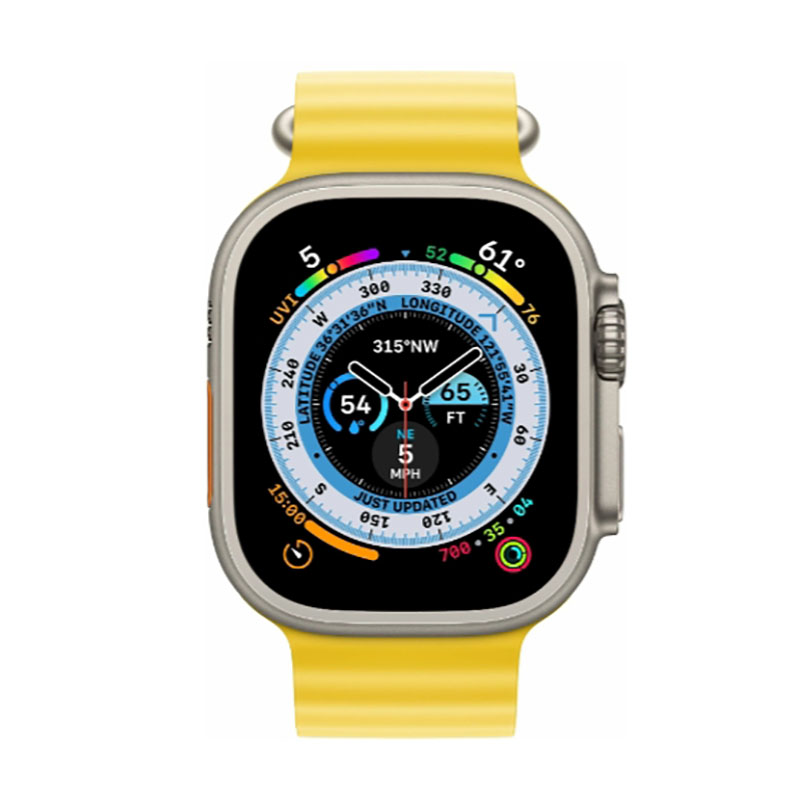 Умные часы APPLE Watch Ultra (A2622) 49mm Titanium-Yellow в Москвe