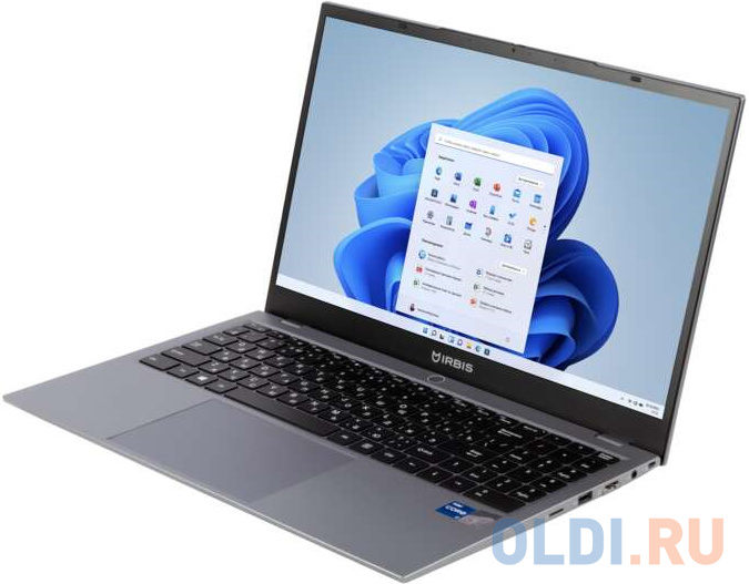 IRBIS 15NBP3513 15.6" FHD (1920x1080) IPS 300cd,Core i5-1335U,16Gb DDR4-3200(1),512Gb SSD,Wi-Fi 6+BT 5,76Wh,Metal case,Kbd Backlit,FPS,TPM 2.0,1.