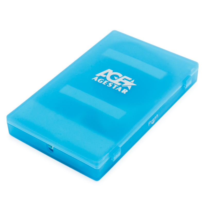 Внешний корпус для HDD/SSD 2.5" AgeStar SUBCP1 blue (SUBCP1 (BLUE))