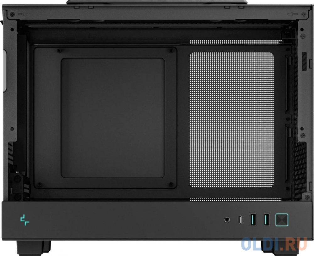 Корпус ПК без блока питания/ Deepcool Case CH160 Black