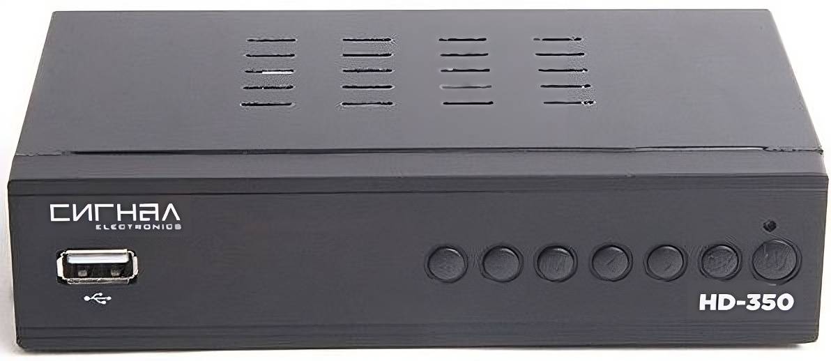 Ресивер DVB-T2 Сигнал HD-350 (17350)