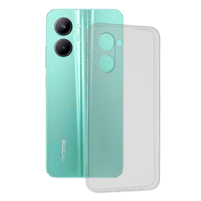 Чехол Svekla для Realme C33 Silicone Transparent SV-RC33-WH