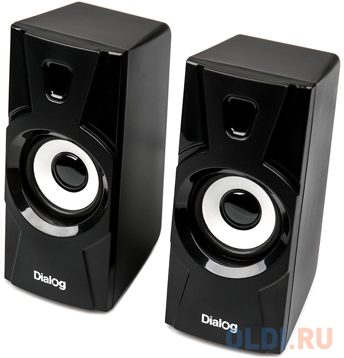 Колонки Dialog Stride AST-10UP черные 2.0 (10W RMS, USB)