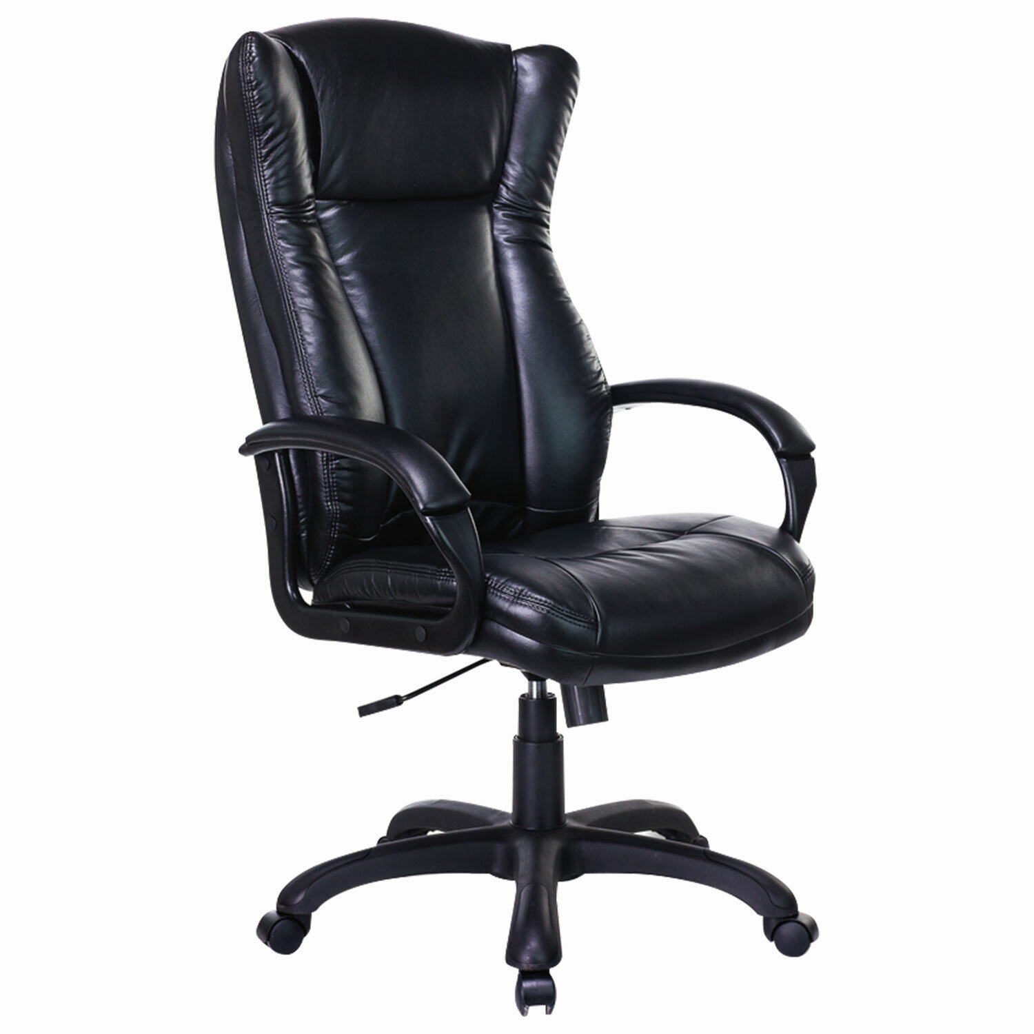 Кресло офисное BRABIX Premium Boss EX-591, экокожа, черное (532099)