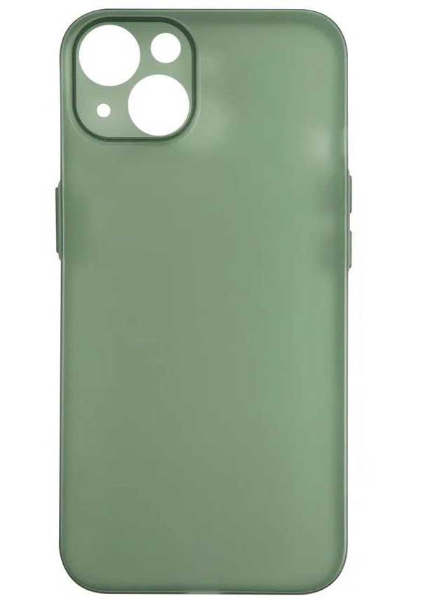 Чехол (клип-кейс) Usams Apple iPhone 13 US-BH777 зеленый (матовый) (УТ000028073)