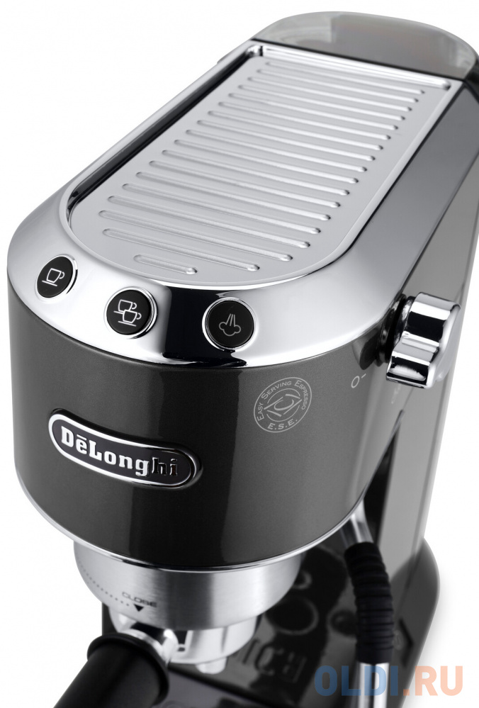 Кофеварка эспрессо Delonghi EC885.GY 1300Вт серый