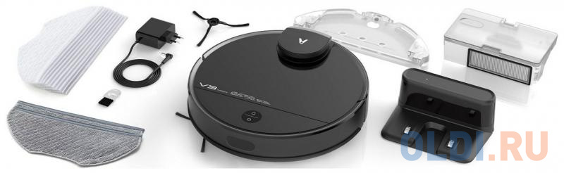 Робот-пылесос Viomi V3 Max сухая влажная уборка чёрный
