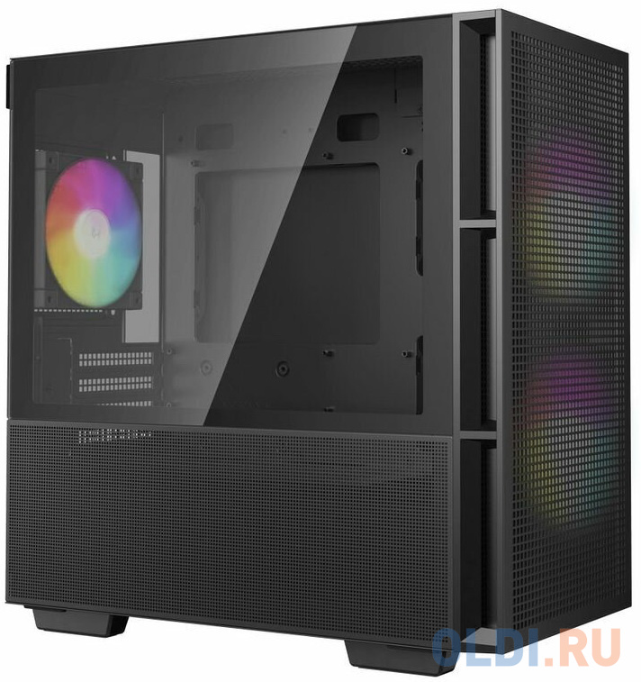 Корпус ПК без блока питания/ Deepcool Case CH360 Digital Black