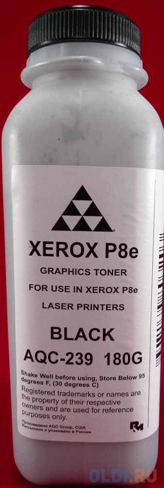 Тонер XEROX P8e/Lexmark E310 (фл,180 г) AQC-США фас.Россия