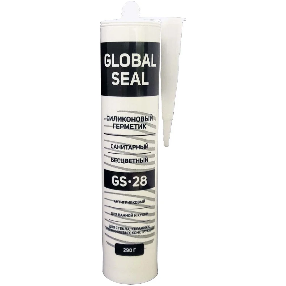 Санитарный силиконовый герметик GlobalSeal