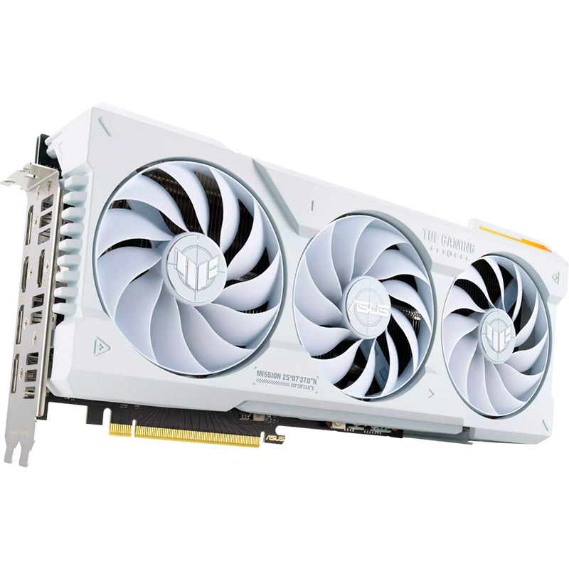 Видеокарта ASUS TUF Gaming GeForce RTX 4070 TI Super 16Gb 2640MHz PCI-E 4.0 16384Mb 21000MHz 256-bit 2xHDMI 3xDP TUF-RTX4070TIS-O16G-WHITE-GAMING