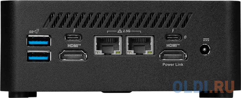 Неттоп MSI Cubi NUC 1M-052BRU Core 5 120U (1.4) Graphics CR noOS GbitEth WiFi BT 120W черный (936-B0B111-080) в Москвe