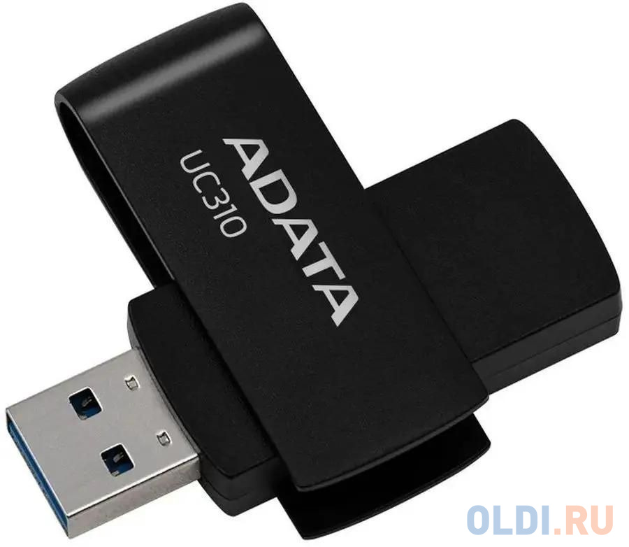 Флеш Диск A-DATA 64GB <UC310-64G-RBK> UC310, USB 3.2, черный в Москвe