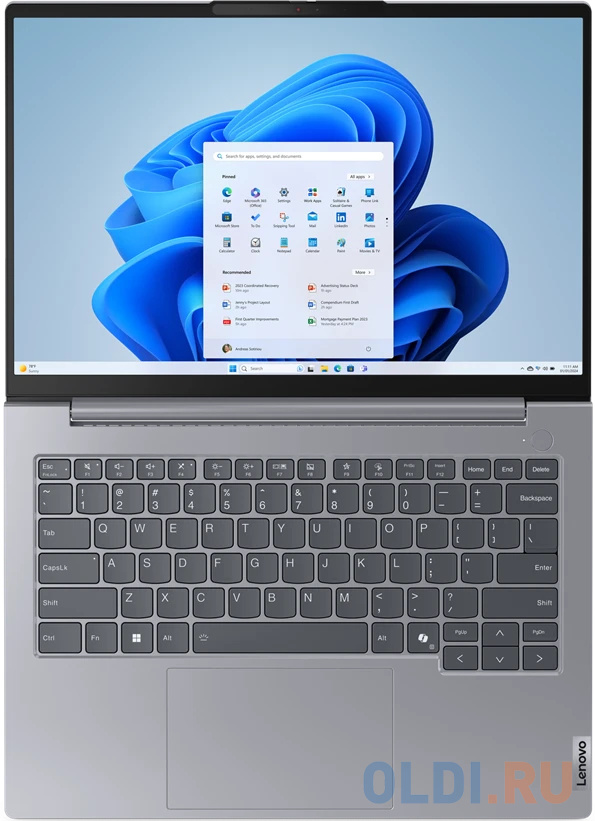 Ноутбук Lenovo ThinkBook 14 G7 IML Core Ultra 5 125U/8Gb/SSD256Gb/14.0&quot;/IPS/WUXGA/NoOs/grey  (21MR004RRU)