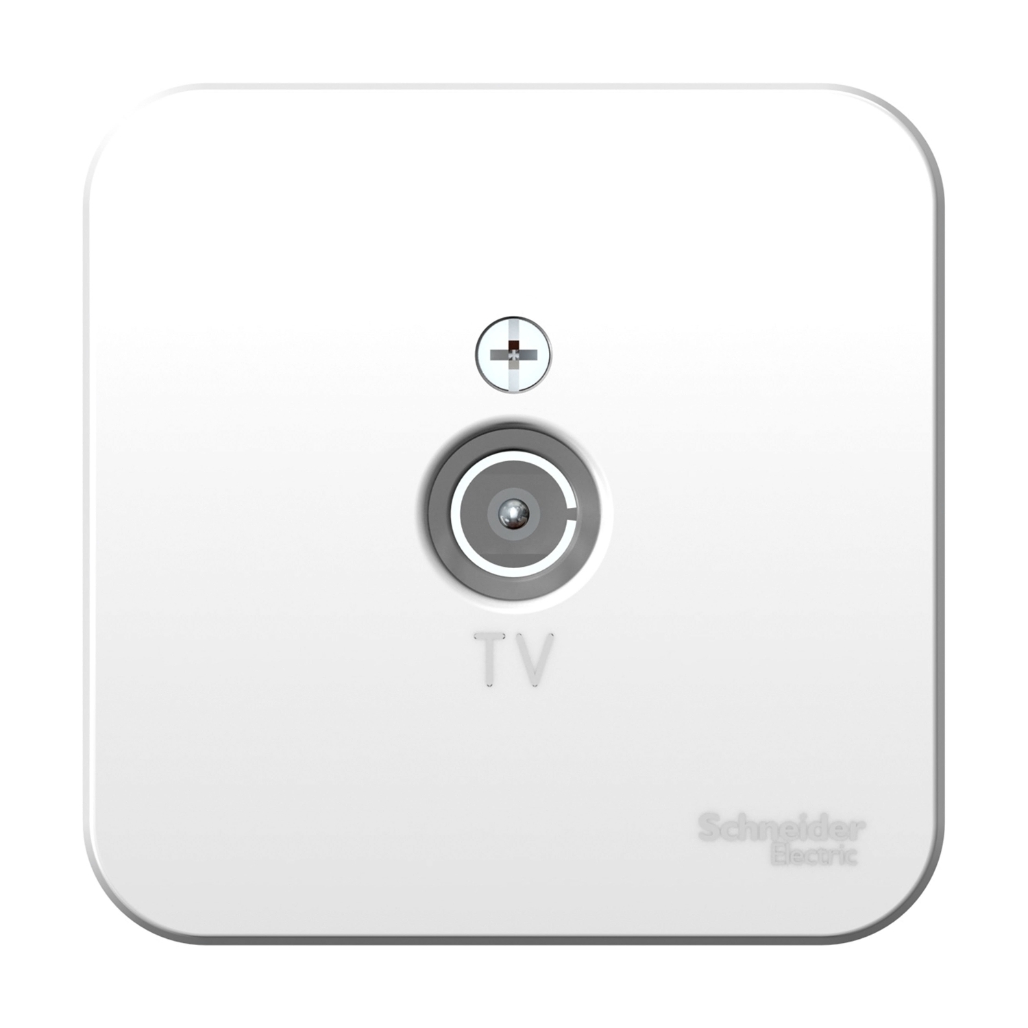 Розетка TV внешняя Schneider Electric Blanka, белый, в сборе (BLNTA000011)