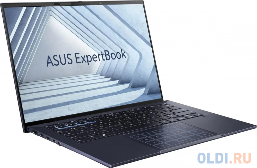 Ноутбук/ ASUS B9403CVAR-KM1317 14"(2880x1800 OLED)/Intel Core 7 150U(1.8Ghz)/32768Mb/2TbPCISSDGb/noDVD/Int:shared/Cam/BT/WiFi/63WHr/war 1y/0.99kg в Москвe