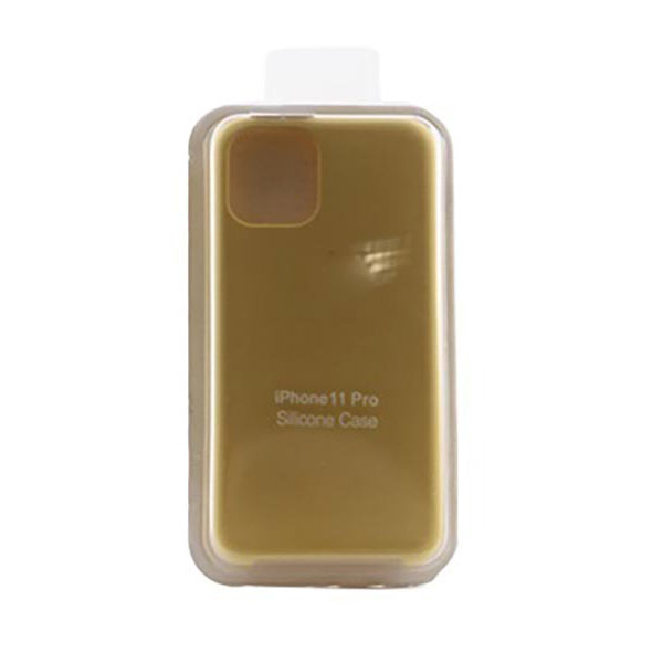 Чехол Innovation для APPLE iPhone 11 Pro Silicone Case Yellow 16431