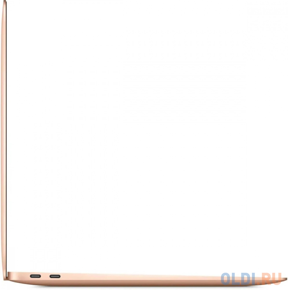 Ноутбук Apple MacBook Air A2337 M1 8 core 8Gb SSD256Gb/7 core GPU 13.3" IPS (2560x1600) Mac OS gold WiFi BT Cam (MGND3HN/A)